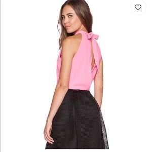 J. O. A. Pink crop top